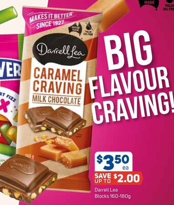 Foodland Darrell Lea Blocks 160-180g offer