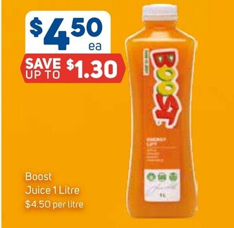 Foodland Boost Juice 1 Litre offer