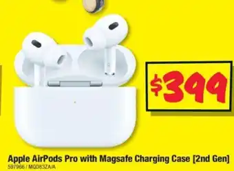 JB Hi-Fi Apple AirPods Pro with Magsafe Charging Case [2nd Gen] offer