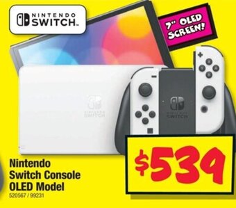 JB Hi-Fi Nintendo Switch Console OLED Model offer
