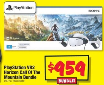 JB Hi-Fi PlayStation VR2 Horizon Call Of The Mountain Bundle offer