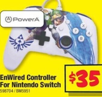 JB Hi-Fi EnWired Controller For Nintendo Switch offer