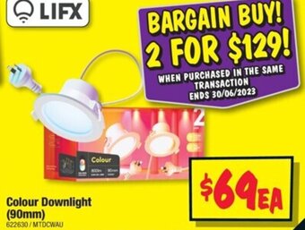 JB Hi-Fi Colour Downlight (90mm) offer