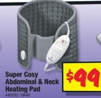 JB Hi-Fi Super Cosy Abdominal & Neck Heating Pad offer