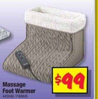 JB Hi-Fi Massage Foot Warmer offer