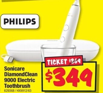 JB Hi-Fi PHILIPS Sonicare DiamondClean 9000 Electric Toothbrush offer