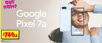 JB Hi-Fi Google Pixel 7a offer