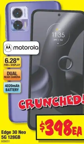JB Hi-Fi Motorola Edge 30 Neo 5G 128GB offer