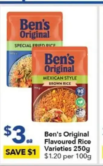 Ritchies Ben's Original Flavoured Rice offer