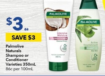 Ritchies Palmolive Naturals Shampoo or Conditioner offer