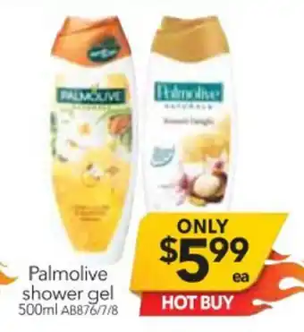 Cheap as Chips Palmolive Shower Gel 500ml offer