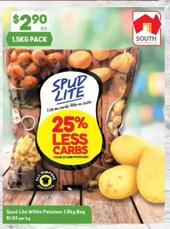 Foodland Spud Lite White Potatoes 1.5kg Bag offer