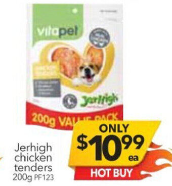 Cheap as Chips Jerhigh Chicken Tenders 200g offer