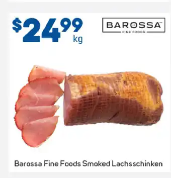Foodland Barossa Fine Foods Smoked Lachsschinken per kg offer