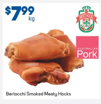 Foodland Bertocchi Smoked Meaty Hocks per kg offer