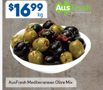 Foodland Ausfresh Mediterranean Olive Mix per kg offer