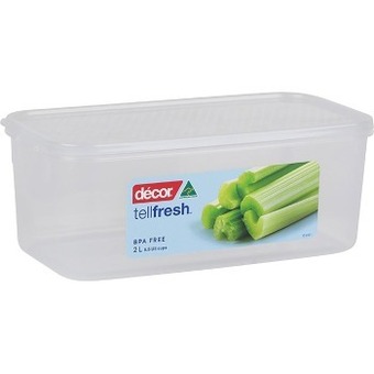 BIG W Décor tellfresh oblong container 2-litre offer