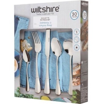 BIG W Wiltshire baguette 30-piece cutlery set offer