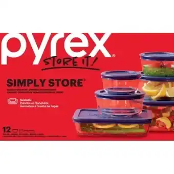 BIG W Pyrex simply store 12-piece set offer