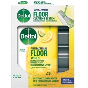 BIG W Dettol floor cleaning system & 25 wipes* offer