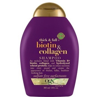 BIG W Ogx biotin & collagen shampoo 385ml offer