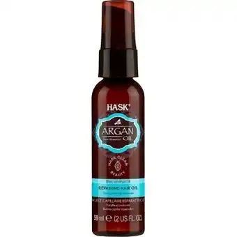 Hask argan oil repair shine hair oil 59ml