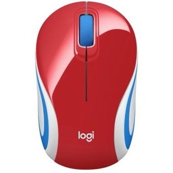 BIG W Logitech m187 wireless mouse mini - red offer