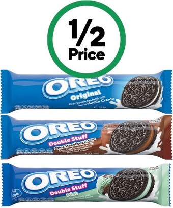 Woolworths Oreo cookies 131-147g offer