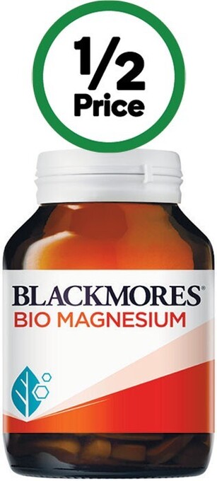 Woolworths Blackmores bio magnesium tablets pk 150~ offer