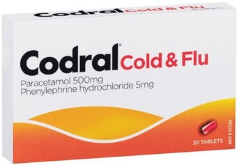 Woolworths Codral cold & flu tablets pk 20~ offer