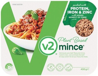 Woolworths V2 plant based mince 400g offer