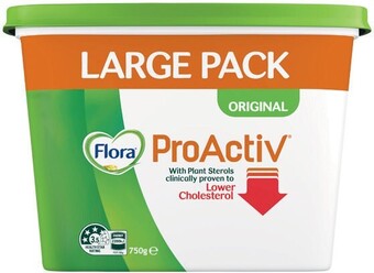 Woolworths Flora proactiv spread 750g offer