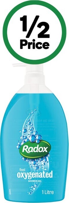 Woolworths Radox body wash 1 litre offer
