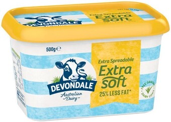 Woolworths Devondale spread 500g offer