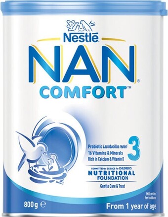 Woolworths Nestle nan comfort stage 3 baby formula 800g – limit of 2 per customer offer
