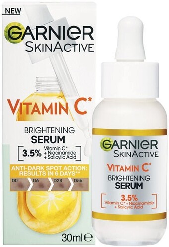 Woolworths Garnier vitamin c brightening serum 30ml offer