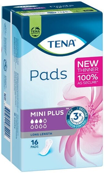 Woolworths Tena incontinence pads mini pk 16-20 offer