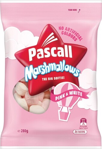 Coles Pascall marshmallows 280g offer