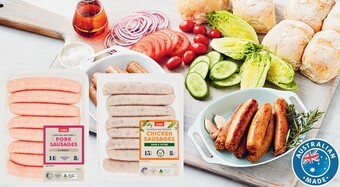 Coles Coles sausages 550g offer