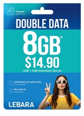 Coles Lebara $14.90 starter pack offer