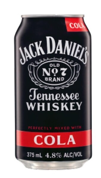 Coles Jack daniel’s & cola cans 10x375ml offer