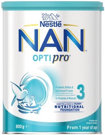 Coles Nestlé nan optipro stage 3 formula 800g offer