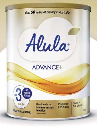 Coles Alula advance+ stage 3 toddler milk drink 800g offer
