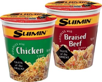 IGA Suimin cup noodles 70g selected varieties offer