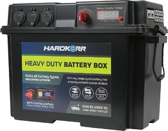BCF Hardkorr heavy duty battery box offer