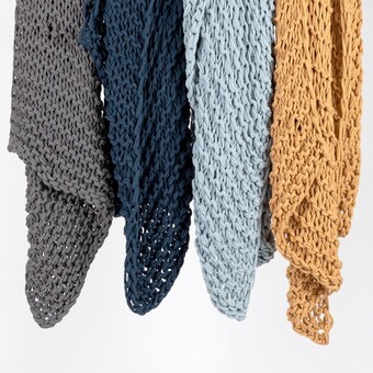 Pillow Talk Luna chunky knit throw by m.u.s.e. offer