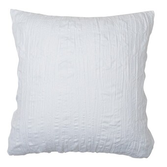 Pillow Talk Greta white european pillowcase by essentials offer