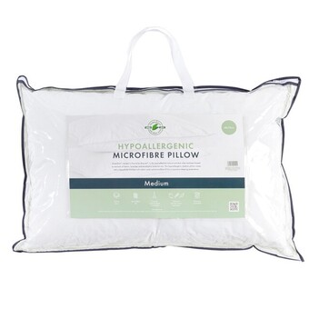 Pillow Talk Hypoallergenic microfibre medium pillow by greenfirst® offer