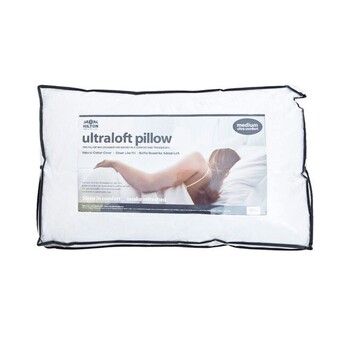 Pillow Talk Ultra loft microfibre medium pillow by hilton offer