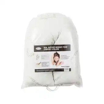 Pillow Talk V shaped pressure relief memory foam pillow by sensational offer